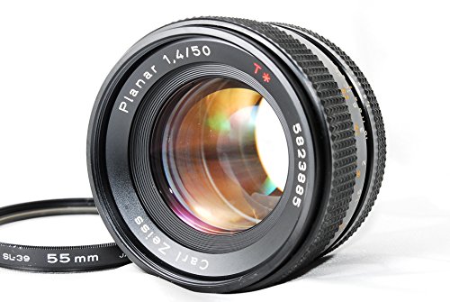 Carl Zeiss Planar 1.4/50レンズ 55ミリ Pフィルター オールドレンズを