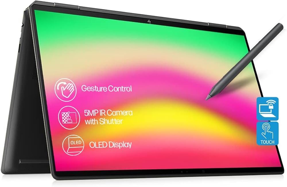 HP Spectre 16 x360 12th Gen Intel Evo Core i7 16 inch(40.6 cm) UHD