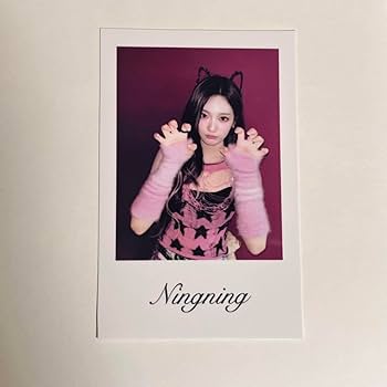 Amazon.co.jp: aespa ニンニン チェキ トレカ 二枚セット : おもちゃ