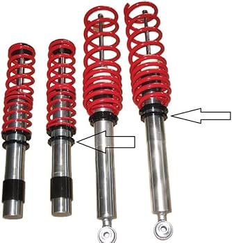 Amazon | M52x2アルミニウムコイルオーバースプリングロックナット