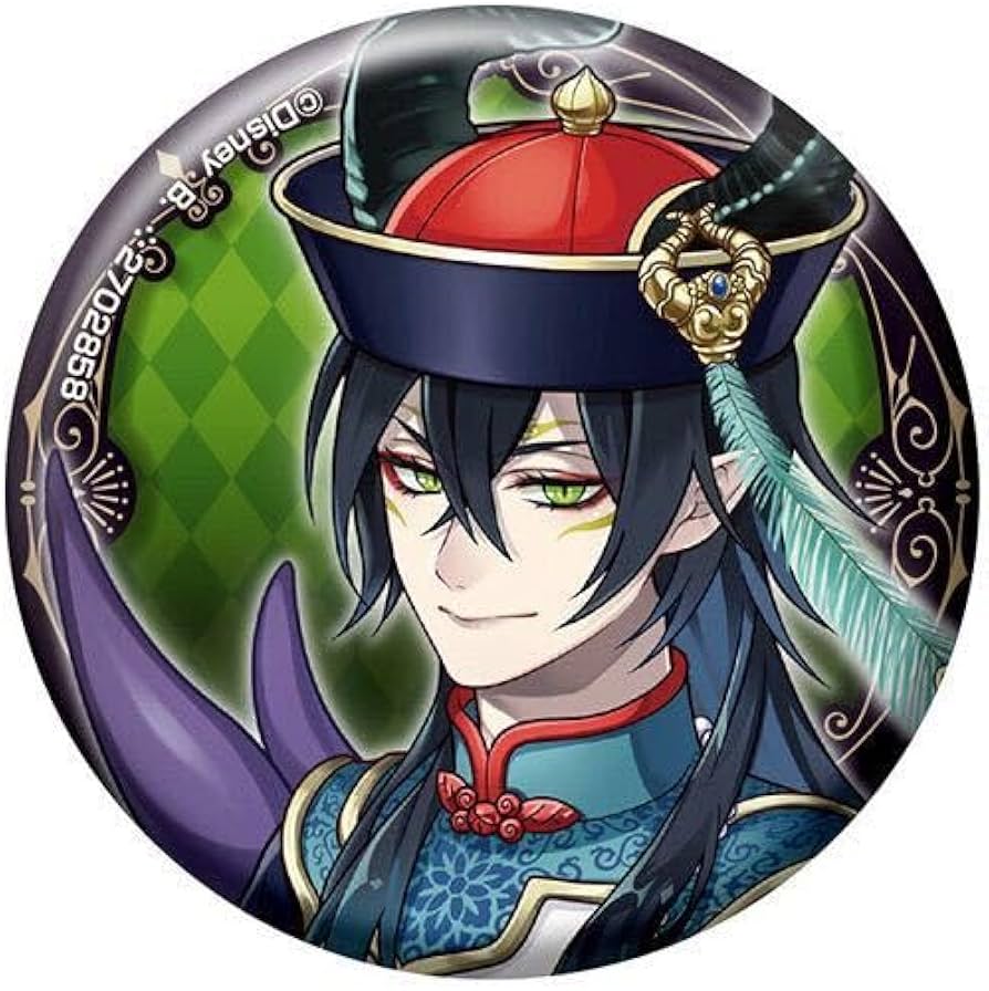 ツイステ マレウス 缶バッジ グロマス デフォルメ 楽天市場