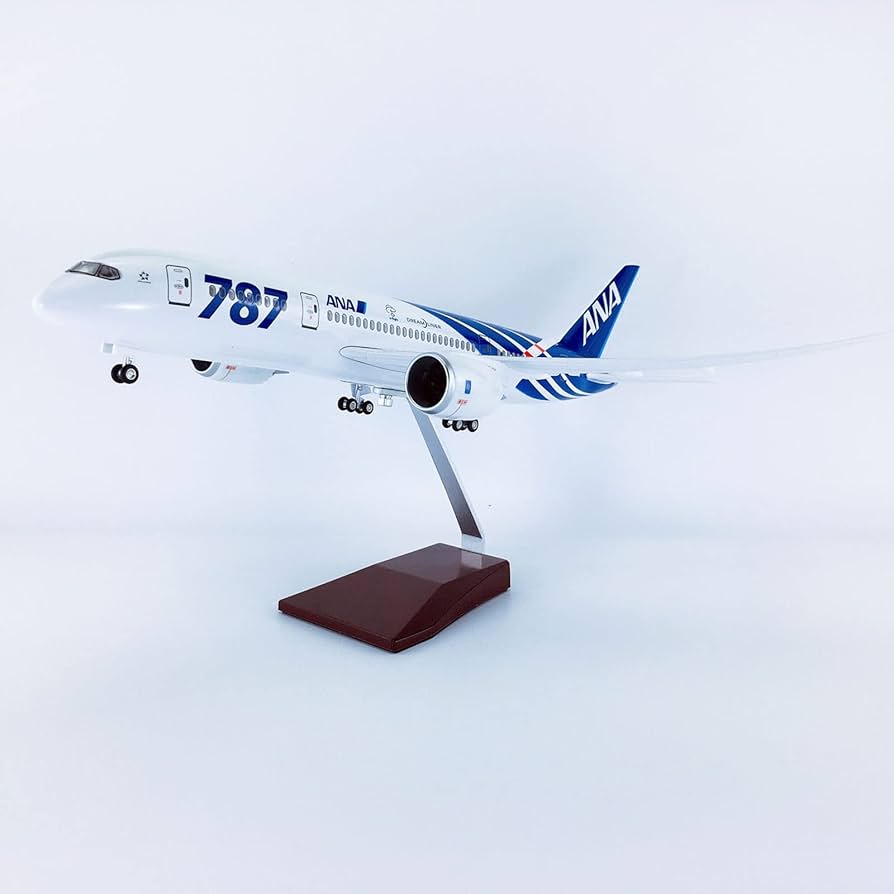 Amazon.co.jp: 16.9 インチ 1:130 モデル ジェット飛行機モデル ANA
