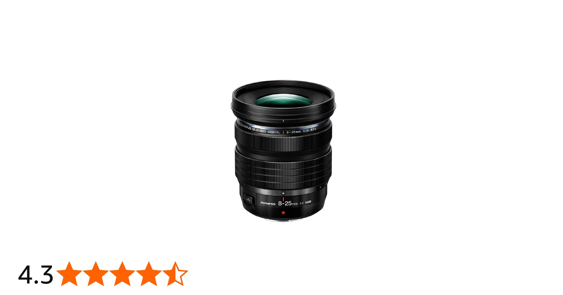 Amazon.co.jp: OLYMPUS M.ZUIKO DIGITAL ED 8-25mm F4.0 PRO BLK