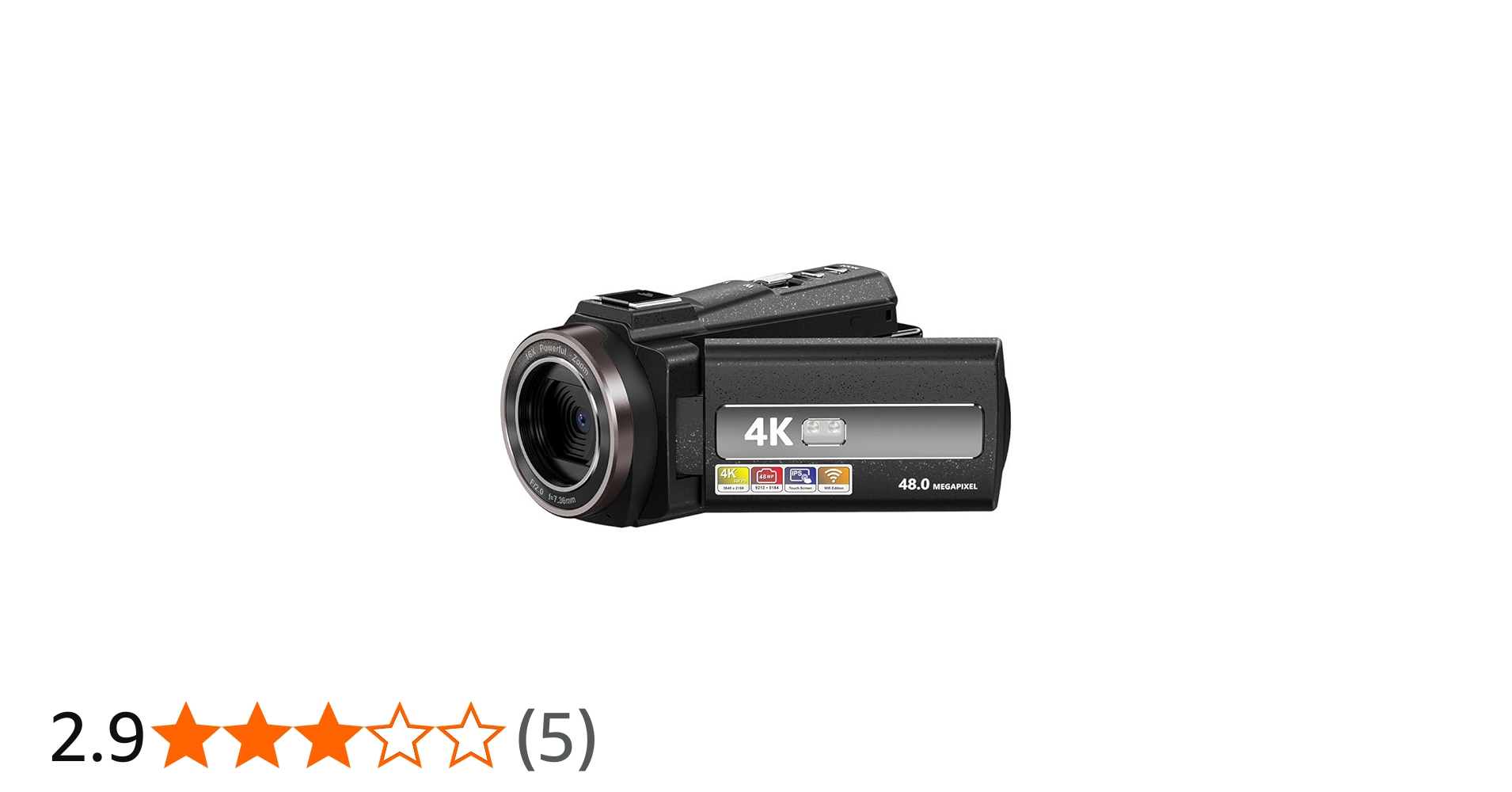 Amazon | ビデオカメラ 4K防震 DVビデオカメラ 4800万画素 日本製