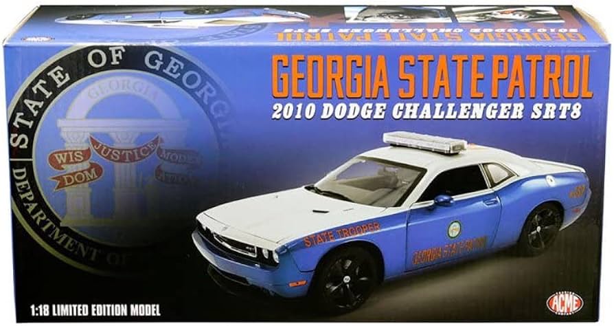 Amazon.com: ModelToyCars 2010 Dodge Challenger SRT8, Blue and