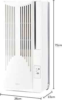 Amazon | コイズミ 窓用エアコン ルームエアコン 快眠モード有 冷房