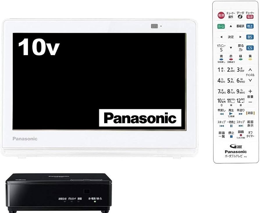 Amazon.co.jp: Panasonic UN-10CT8-W 2018 Model 10V LCD TV Private