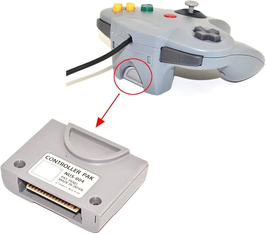 Amazon.co.jp: N64 コントローラパック拡張メモリカード 128 メートル