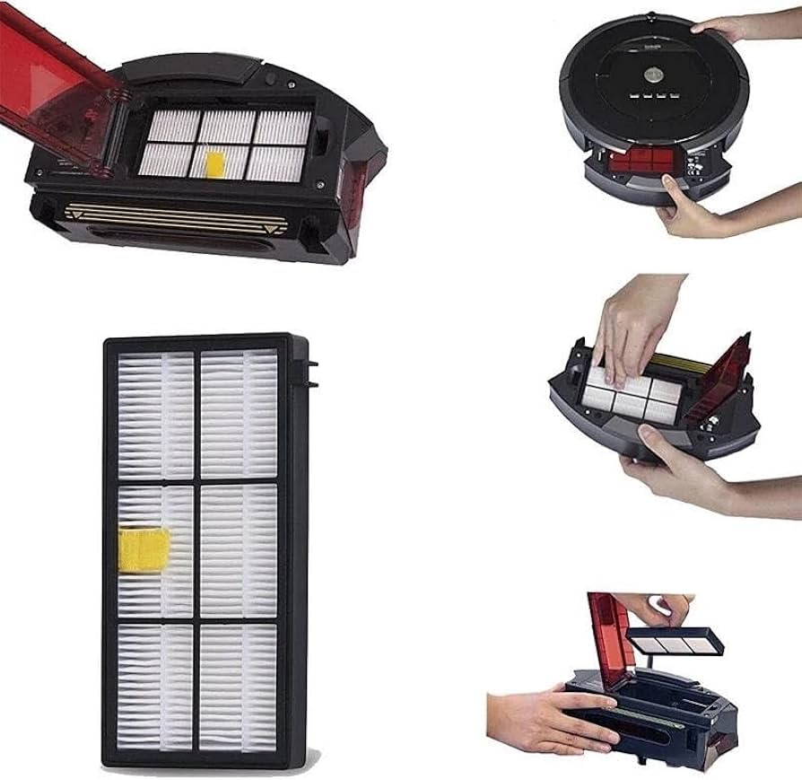 Amazon.com: XvuaTeIw Hepa Filter For IRobot Roomba 800 900 Series