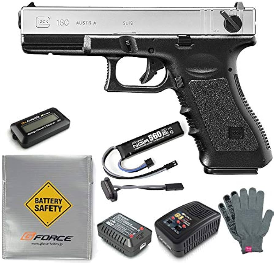 Amazon | 東京マルイ グロック18C スライドシルバー 電動ハンドガン G