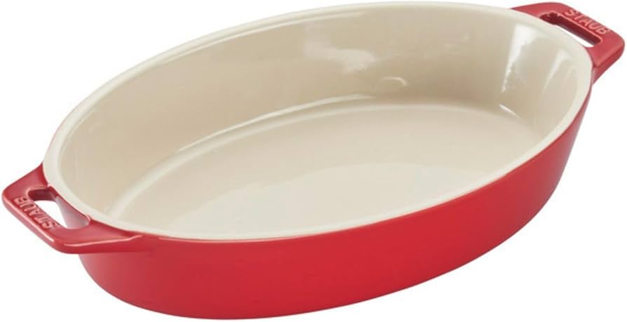 Amazon｜staub ストウブ 「 オーバル ディッシュ チェリー 23cm