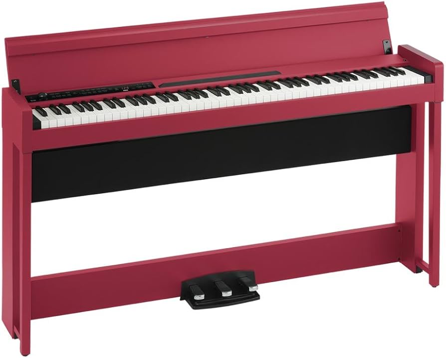 Amazon | KORG コルグ 電子ピアノ 88鍵盤 C1 Air RD レッド 赤 日本製