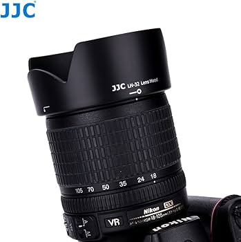 Amazon | JJC HB-32 可逆式 レンズフード ニコン AF-S DX NIKKOR 18