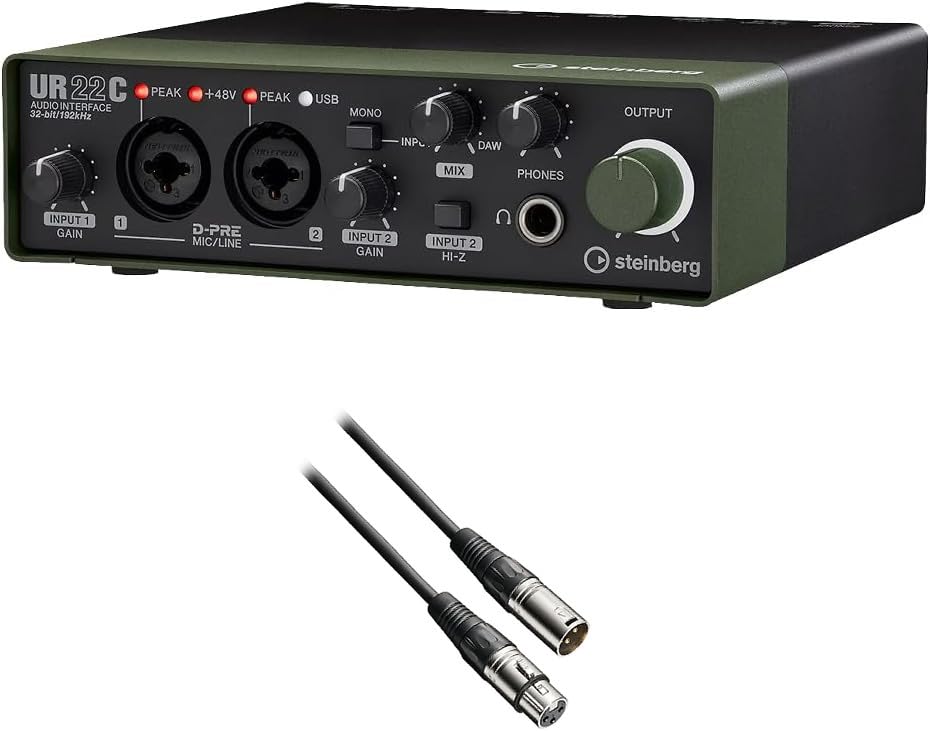 Amazon.co.jp: スタインバーグ USB オーディオインターフェース UR22C
