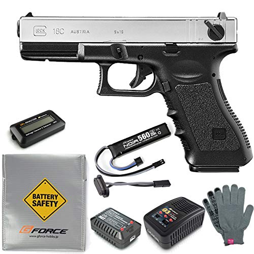 ⭐︎東京マルイ グロック18C 電動ガン 100連マグ•リポ•ハードケース