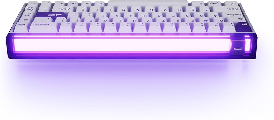 Amazon.com: MelGeek MADE68 Pro+ Wired Gaming Keyboard, Magnetic