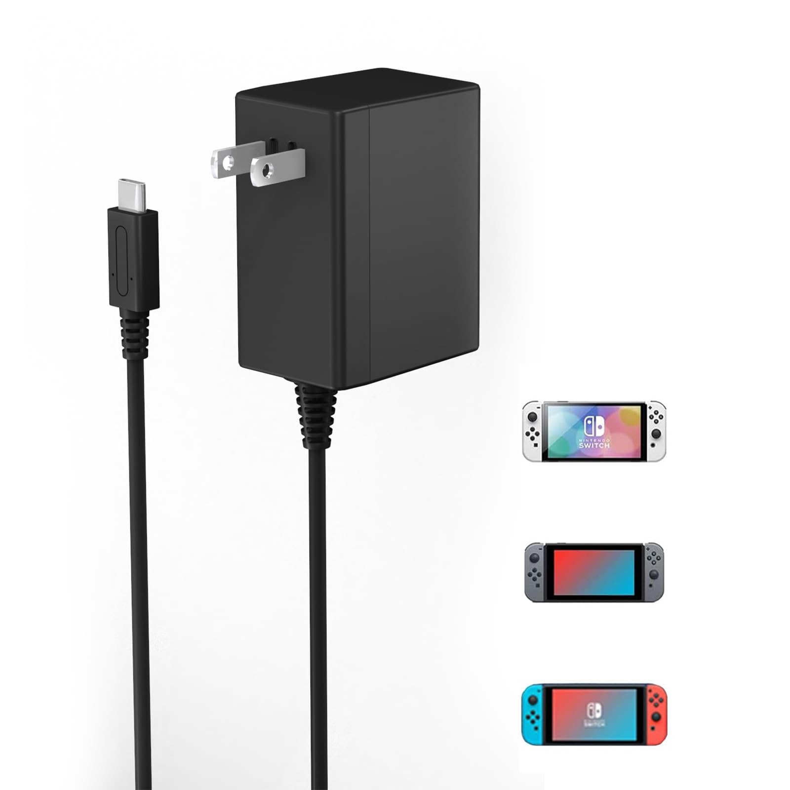 Amazon.com: Charger for Nintendo Switch,39w AC Power Nintendo