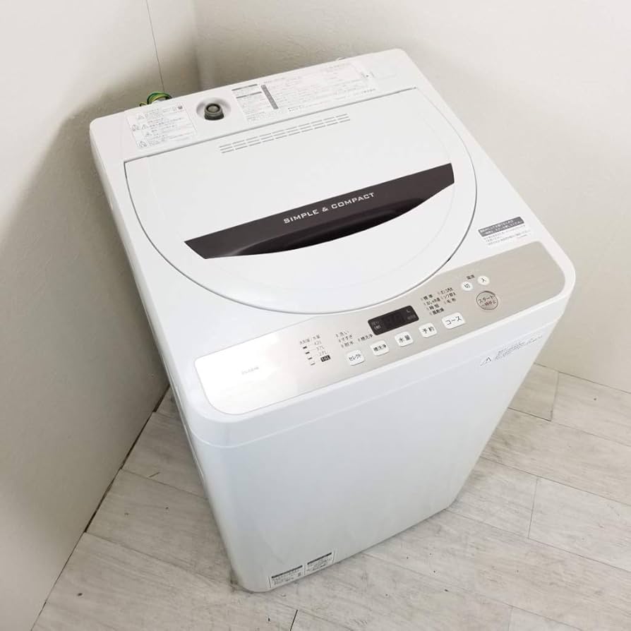Amazon.co.jp: シャープ SHARP 全自動洗濯機 ステンレス槽 4.5kg