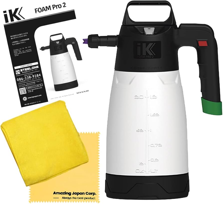Amazon.co.jp: 【濃密な泡を愛車にたっぷりと】 iK Foam PRO 2 洗車