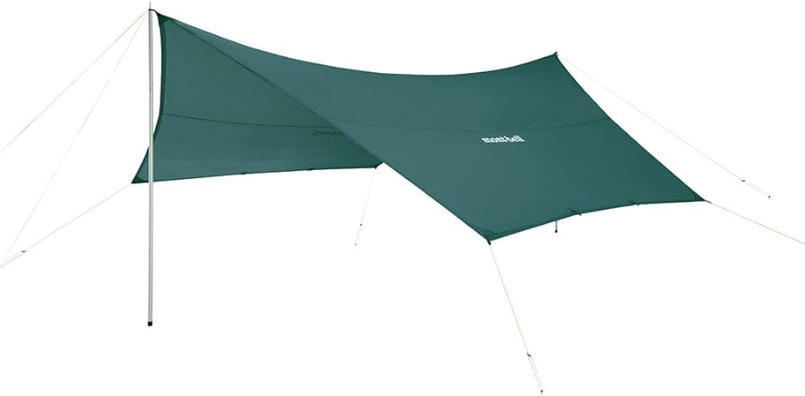 Amazon | モンベル ビッグタープ HX ダークフォレスト (ポール別売