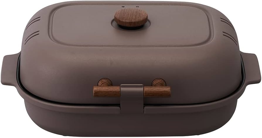 Amazon | ドウシシャ 焼き芋メーカー 平面プレート付き ブラウン