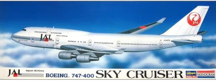 Amazon | ハセガワ/モノグラム 1/144 日本航空 ボーイング 747-400