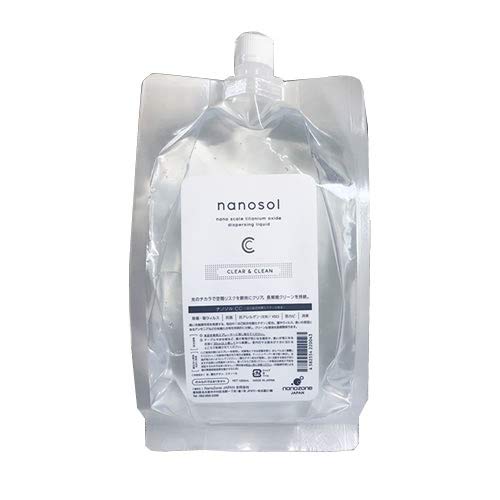 Amazon.co.jp: nanosol ナノソル CC 1000ml レフィル 酸化チタン配合