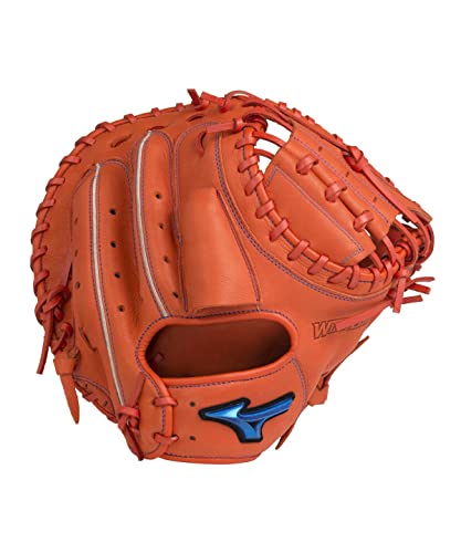 ミズノ 軟式用 ウィルドライブ ブルー B-D型 捕手用 1AJCR27900 [右