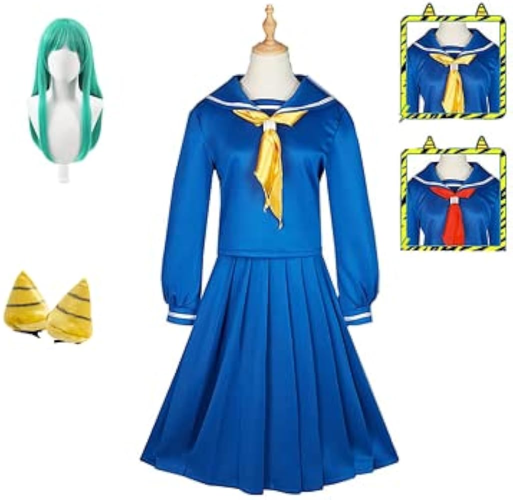 Amazon.co.jp: [NOVSKI] ラムちゃん コスプレ 節分 鬼 ラム友引高校