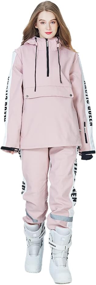 Amazon.co.jp: [HOTIAN] スノーボードウェア 上下セット レディース
