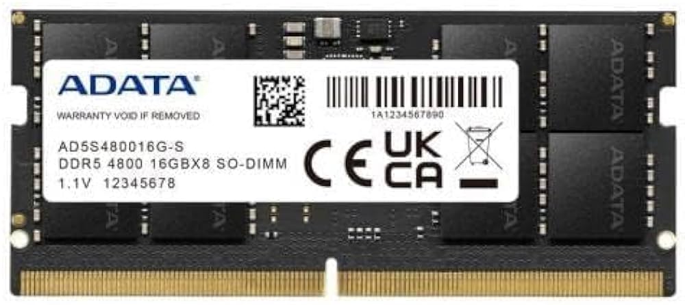 Amazon.in: Buy ADATA Premier 16GB 4800MHz SO-DIMM DDR5 Laptop