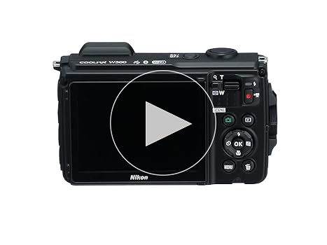 Amazon.co.jp: Nikon Coolpix W300 BK Digital Camera, 16.5