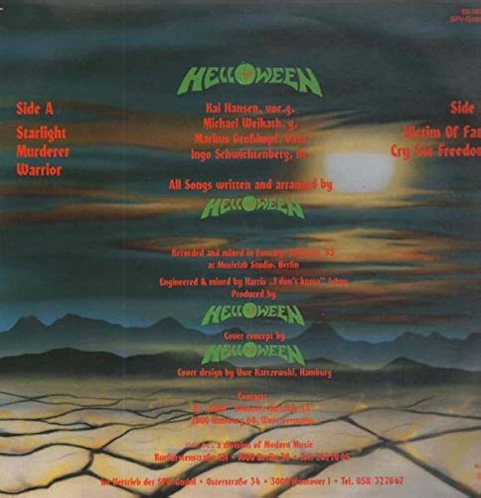 Helloween - (VINYL LP) Helloween 4006030000214 - Amazon.com Music