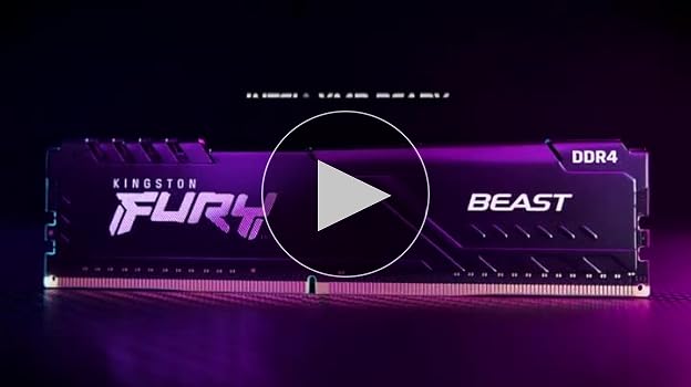 Kingston Fury Beast 32GB (2x16GB) 3200MT/s DDR4 CL16 Desktop