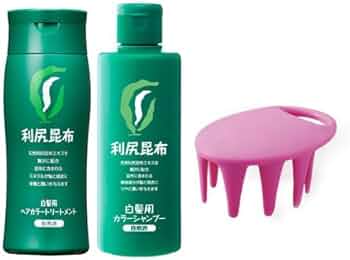 Amazon | 利尻カラーシャンプー200ml＆利尻ヘアカラートリートメント