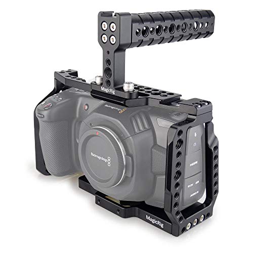 Amazon.co.jp: MAGICRIG BMPCC 4K /BMPCC 6Kケージ トップハンドル付き