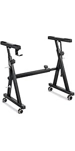 Amazon | Donner 電子キーボード ピアノ Z型 スタンド 高さ60-85cm調節