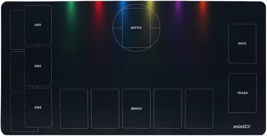 Amazon | mini2x TCG ポケモンカード 用 ラバー プレイマット