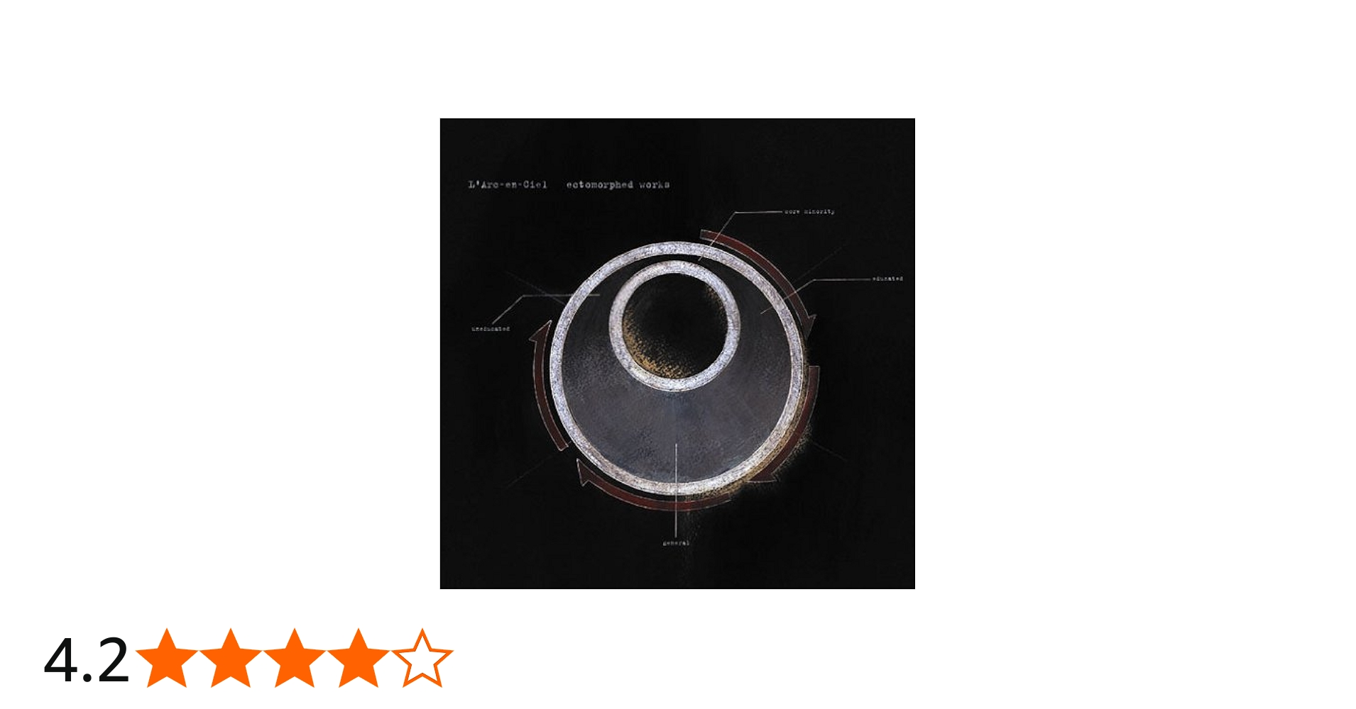 Amazon.co.jp: ectomorphed works - L'Arc~en~Ciel: ミュージック