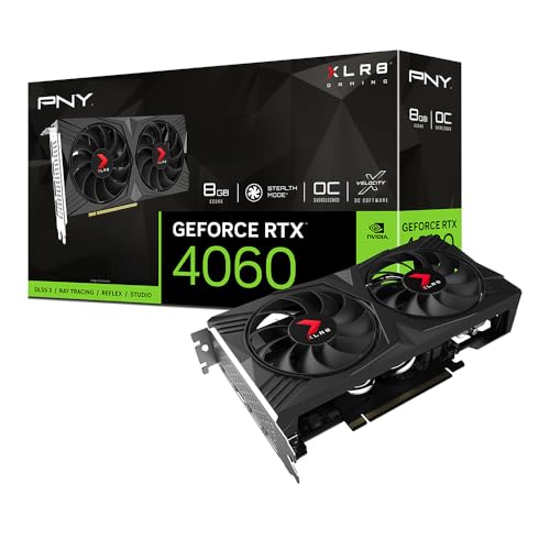 Amazon | PNY GeForce RTX™ 4060 8GB XLR8 Gaming Verto™ デュアル