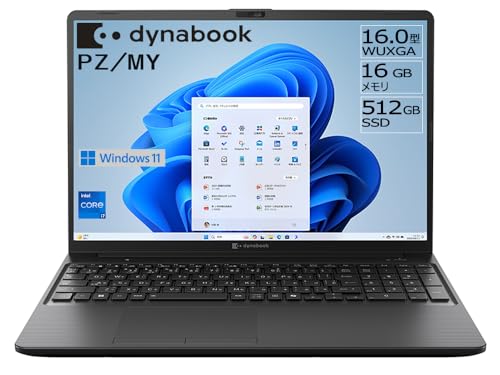 Amazon.co.jp: dynabook ノートパソコン PZ/MY【大画面16型 画面比率16