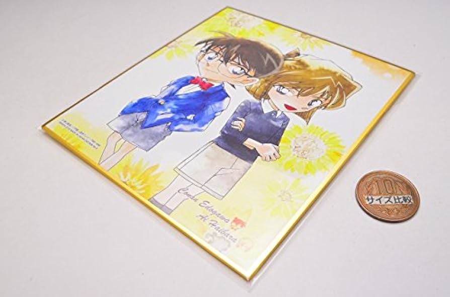 Amazon.co.jp: 名探偵コナン色紙ART ［6.江戸川コナン & 灰原哀］(単品