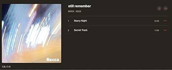 Amazon.co.jp: Recca 1st demo single 