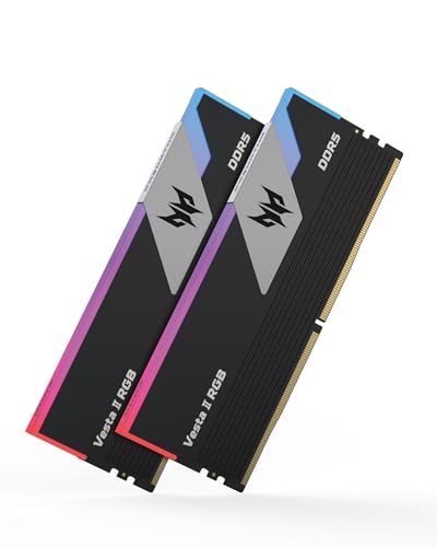 acer - Predator Vesta Ⅱ DDR5 6000MHz 64GB（32GB×2枚）CL30 RGB BL