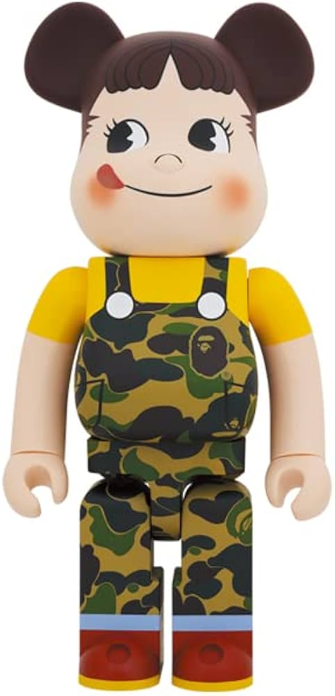 Amazon.co.jp: BE@RBRICK ベアブリック BAPE(R) ペコちゃん 1000
