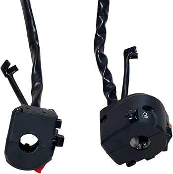 Amazon.co.jp: バイク 用 スイッチ ボックス ハンドルスイッチ 左右