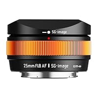 Amazon.co.jp: SG-image AF 25mm F1.8 APS-C Xマウント 単焦点 大口径