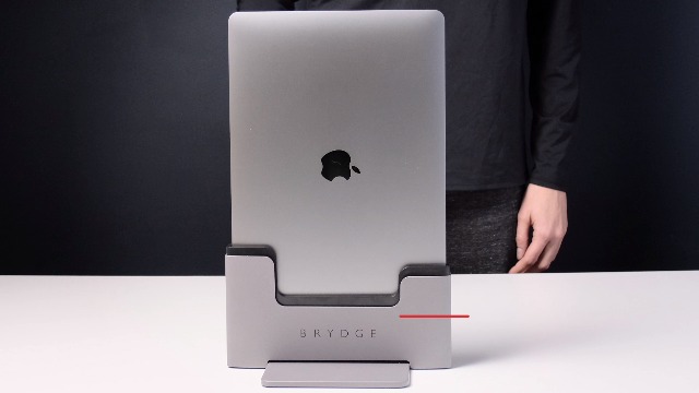 Amazon.com: Brydge Space-Saving Laptop Stand | Vertical Docking