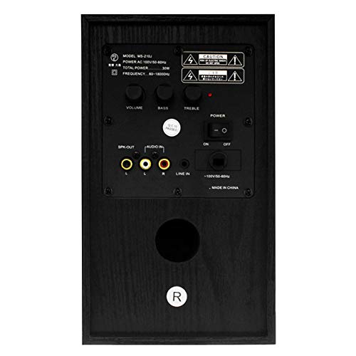 Amazon.co.jp: 【安心の国内サポート】 MS-210J (2台ペア) アンプ搭載