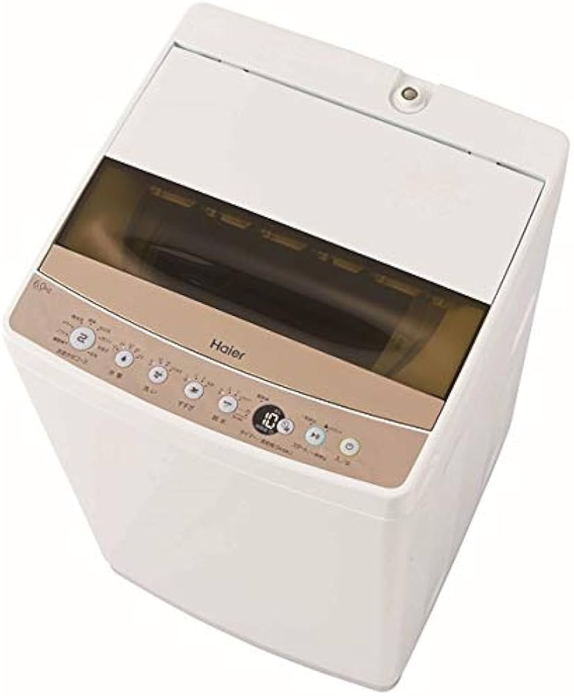 Amazon.co.jp: JW-C60C-W(ホワイト) Haier Live Series 全自動洗濯機